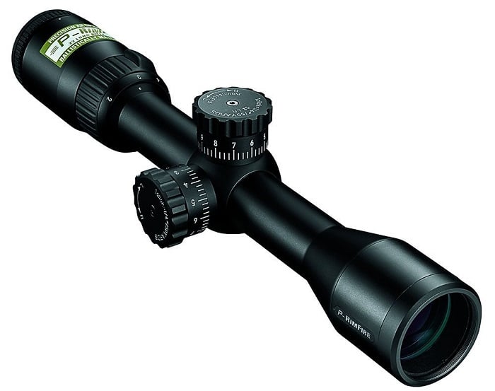 Nikon P- RIMFIRE 2-7x32, best scope for 22 rifle