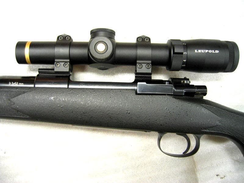 Leupold VX6 1 6x24 on top of a rifle